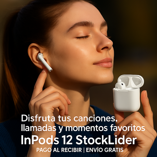 🔥🔊 “Auriculares InPods 12: tecnología inalámbrica, calidad de sonido🎶