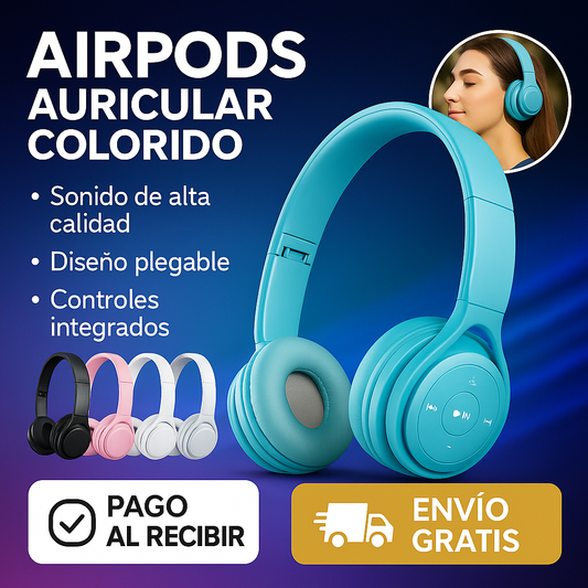 🎧 Auriculares inalámbricos: tecnología avanzada, comodidad extrema y un sonido que te deleita.
